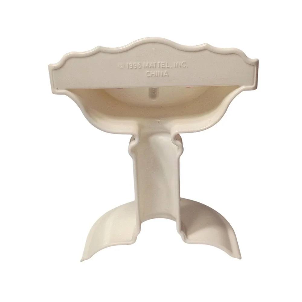 1996‎ Mattel Barbie Kelly Bathroom Sink Dollhouse Furniture Accessory Piece - Picture 3 of 7